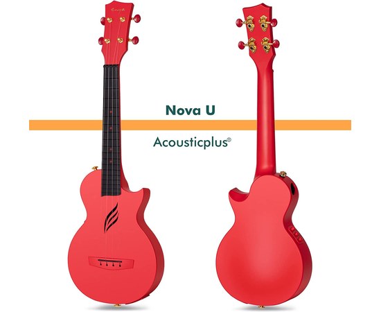 Трансакустическая укулеле Enya AcousticPlus NOVA UE/RD, изображение 2