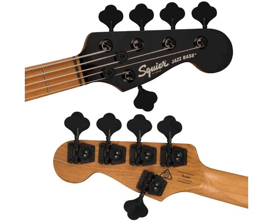 Бас-гитара Squier Contemporary Active Jazz Bass® HH V Gunmetal Metallic, изображение 4