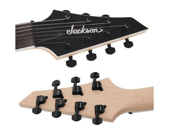 7-струнная электрогитара Jackson JS Series Dinky® Arch Top JS22Q-7 Transparent Black Burst, изображение 4