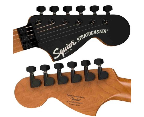 Электрогитара Squier Contemporary Stratocaster® HH FR Gunmetal Metallic, изображение 4