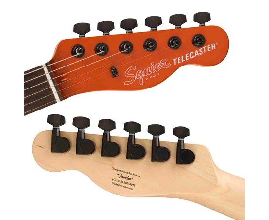 Электрогитара Squier FSR Affinity Series™ Telecaster® HH Metallic Orange, изображение 4