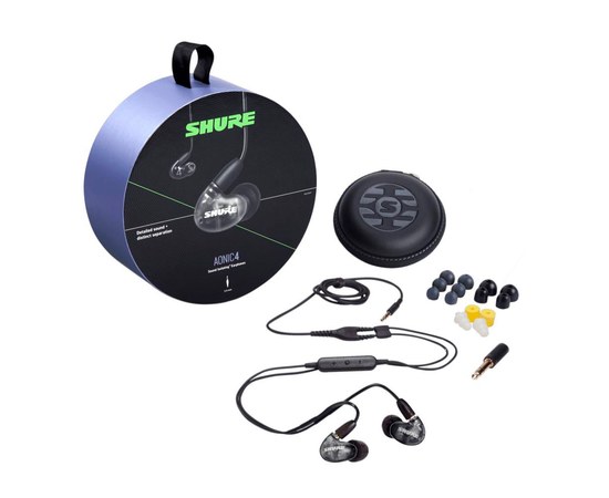 Гибридные внутриканальные наушники Shure AONIC 4 Black, изображение 3