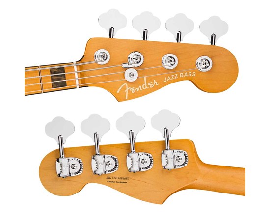 Бас-гитара Fender American Ultra Jazz Bass® Texas Tea, изображение 4