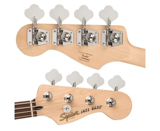 Бас-гитара Squier Affinity Series™ Jazz Bass® Burgundy Mist, изображение 4