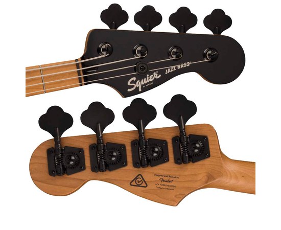 Бас-гитара Squier Contemporary Active Jazz Bass® HH Shoreline Gold, изображение 4