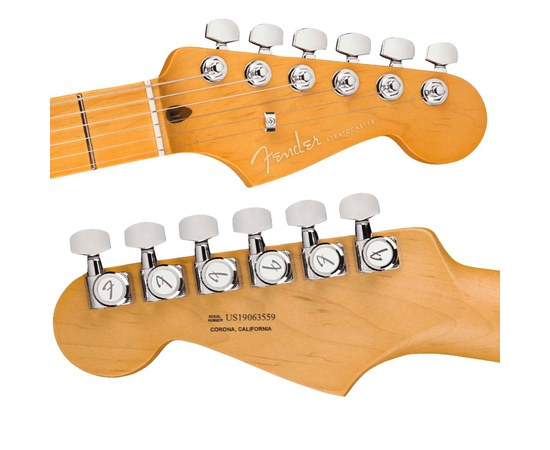 Электрогитара Fender American Ultra Stratocaster® HSS Texas Tea, изображение 4