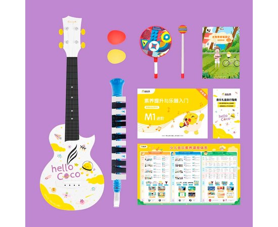 Музыкальный набор укулеле Enya Mini Coco Set, изображение 3