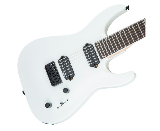 7-струнная электрогитара Jackson JS Series Dinky® Arch Top JS32-7 DKA HT Snow White, изображение 3