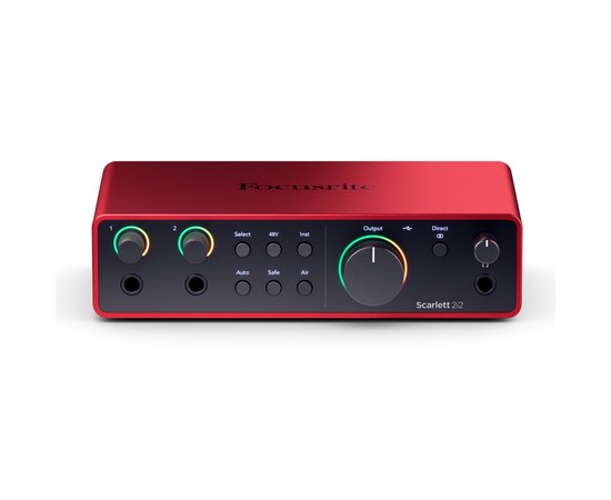 Аудиоинтерфейс Focusrite Scarlett 2i2 4th Gen, изображение 3