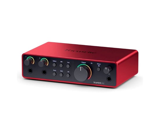 Аудиоинтерфейс Focusrite Scarlett 2i2 4th Gen, изображение 4