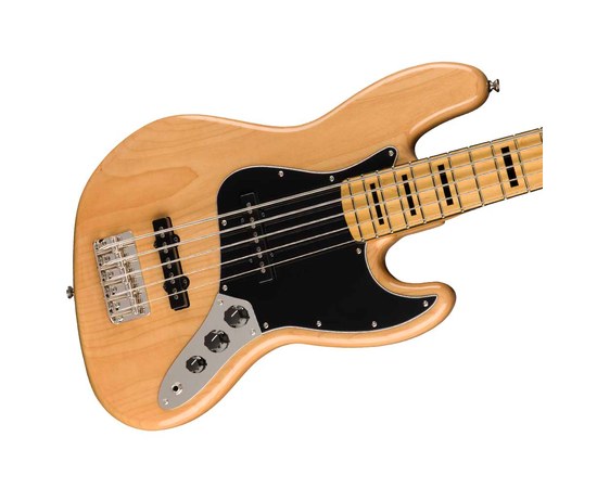Бас-гитара Squier Classic Vibe '70s Jazz Bass® V Natural, изображение 3