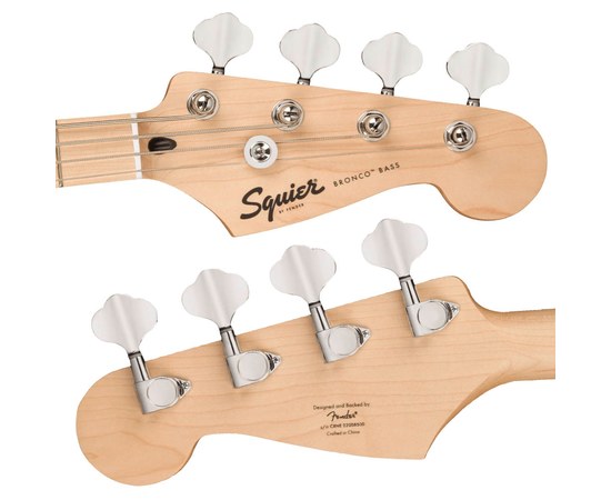 Бас-гитара Squier Sonic® Bronco™ Bass Tahitian Coral, изображение 4