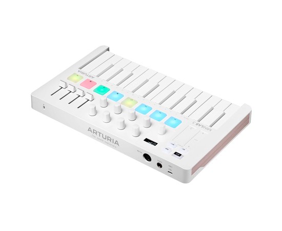 MIDI-контроллер Arturia MiniLab 3 Alpine White, изображение 2