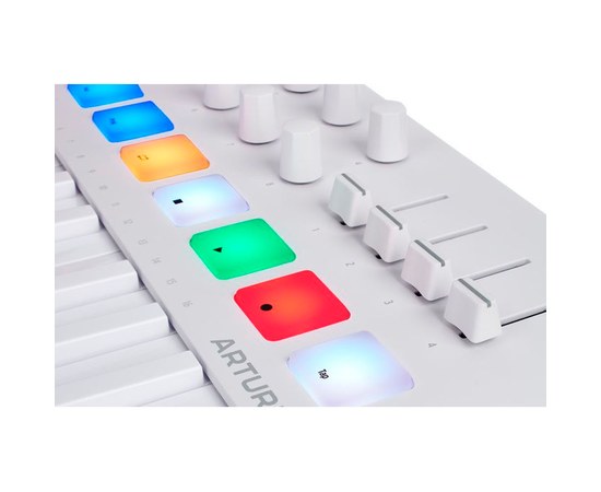 MIDI-контроллер Arturia MiniLab 3 Alpine White, изображение 3