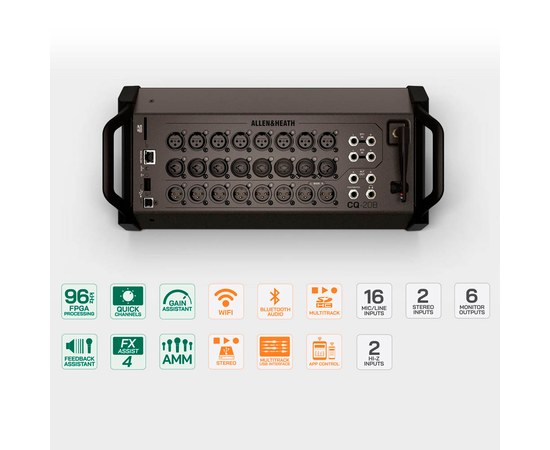 Цифровой микшерный пульт Allen&Heath CQ-20B, изображение 4