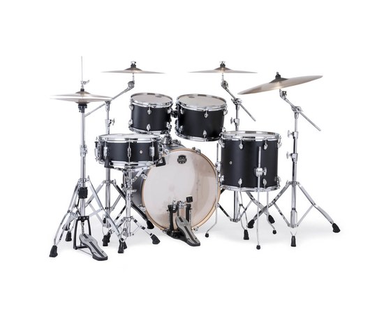 Ударная установка Mapex Mars Maple MM504SFKD 5-Pc Fusion Shell Pack Matte Black, изображение 2
