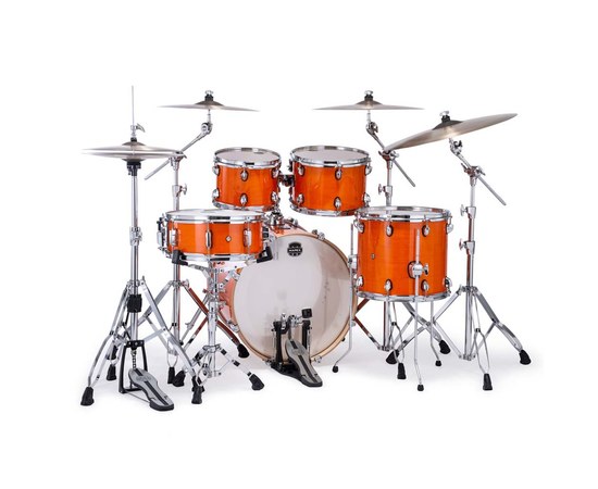 Ударная установка Mapex Mars Maple MM504SFOG 5-Pc Fusion Shell Pack Glossy Amber, изображение 2