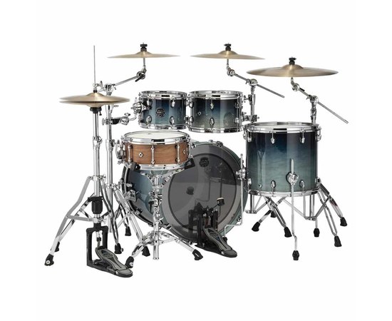 Ударная установка Mapex Saturn SR529XURJ Rock Shell Pack Teal Blue Fade, изображение 2