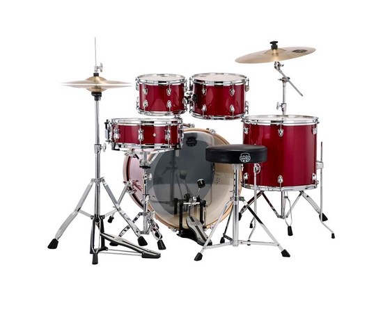 Ударная установка Mapex Venus VE5044FTCVM Covering Kit Crimson Red Sparkle, изображение 2