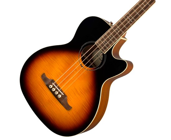 Электроакустическая бас-гитара Fender FA-450CE Bass 3-Color Sunburst, изображение 4
