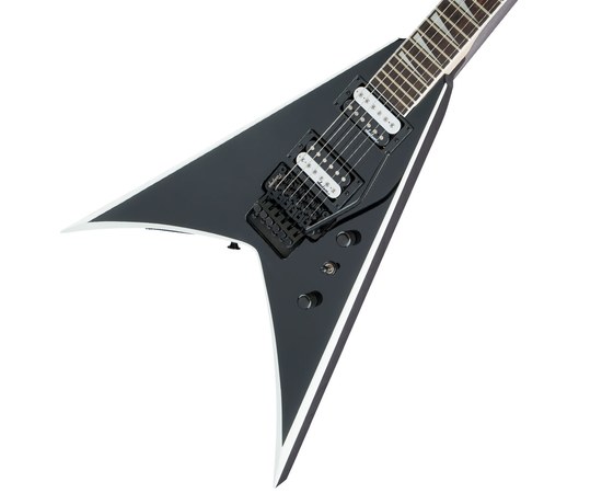Электрогитара Jackson JS King V™ JS32 Black with White Bevels, изображение 2