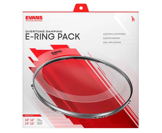 Комплект демпфирующих колец Evans E-Ring Rock Pack, изображение 2