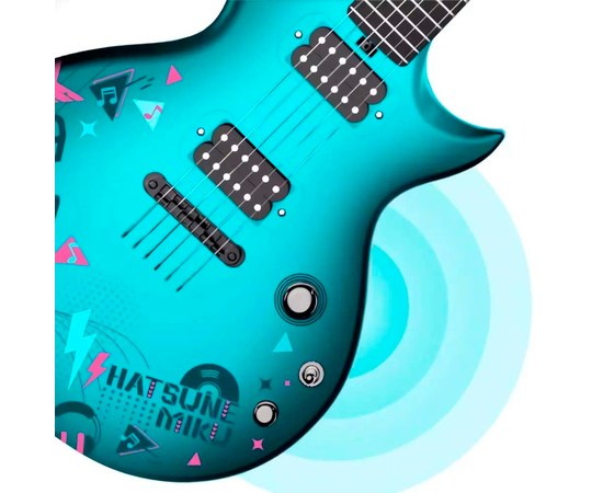 Смарт электрогитара Enya NOVA GO SONIC/ HATSUNE MIKU/BL, изображение 2