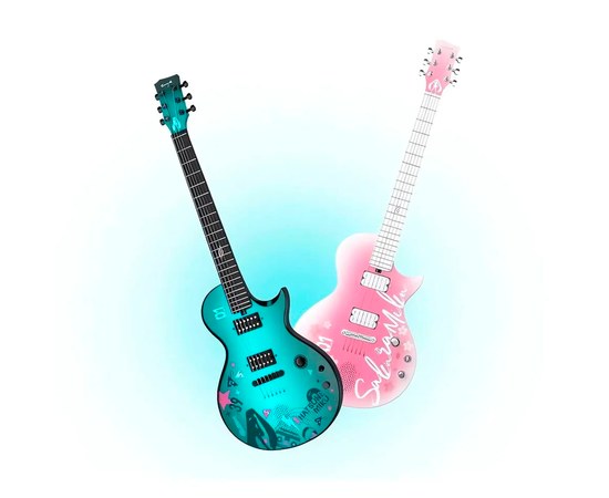 Смарт электрогитара Enya NOVA GO SONIC/ HATSUNE MIKU/BL, изображение 4