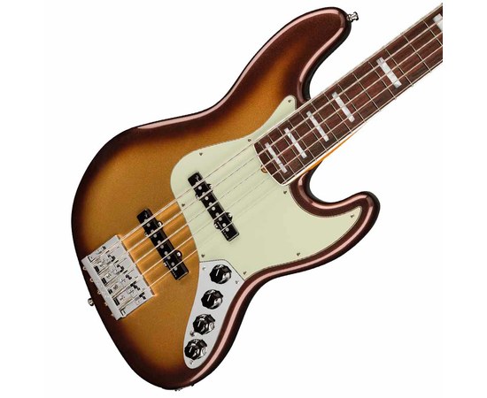 Бас-гитара Fender American Ultra Jazz Bass V Mocha Burst, изображение 3