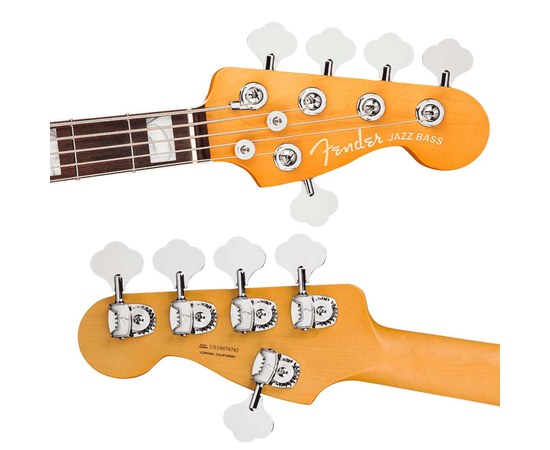 Бас-гитара Fender American Ultra Jazz Bass V Mocha Burst, изображение 4