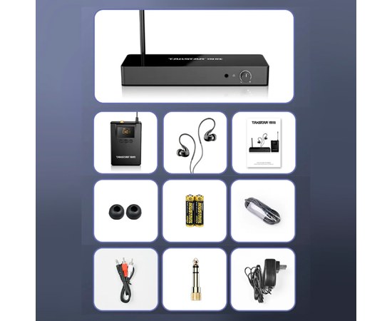 Беспроводная система ушного мониторинга Takstar WPM-300, изображение 2