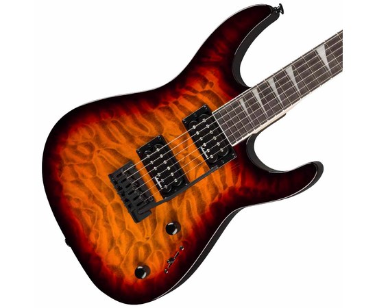 Электрогитара Jackson JS Series Dinky® JS20 DKQ 2PT Transparent Tobacco Burst, изображение 2