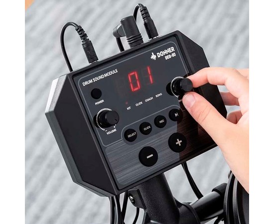 Электронная ударная установка Donner DED-80P, изображение 4