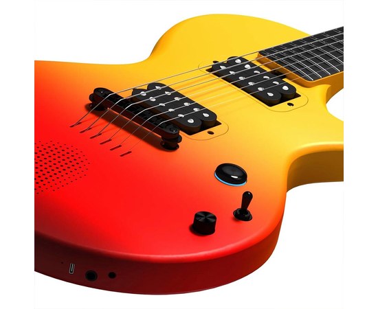 Смарт электрогитара Enya NOVA GO Sonic Volcano Red, изображение 2