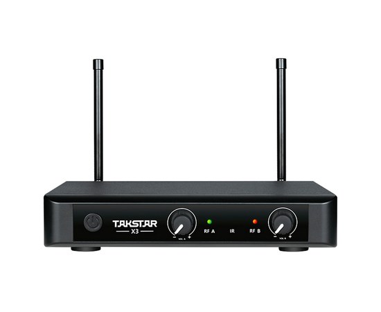 Вокальная радиосистема с двумя микрофонами Takstar X3HH, изображение 2