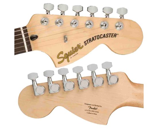 Электрогитара Squier Affinity Series™ Stratocaster® Junior HSS Ice Blue Metallic, изображение 4