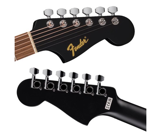 Акустическая гитара Fender California Debut Redondo™ Black, изображение 4