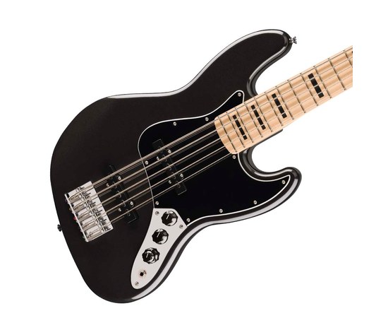 Бас-гитара Squier Affinity Series® Active Jazz Bass® V Black Metallic, изображение 3