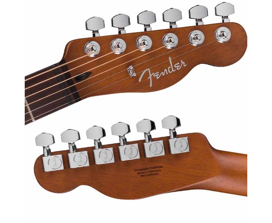 Электроакустическая гитара Fender Acoustasonic® Standard Telecaster® Black, изображение 3