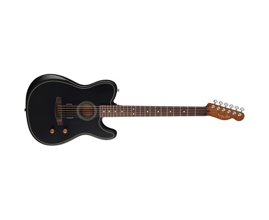 Электроакустическая гитара Fender Acoustasonic® Standard Telecaster® Black, изображение 4