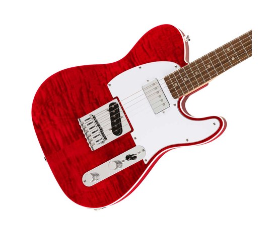 Электрогитара Squier Affinity Series™ Telecaster® FMT SH Crimson Red Transparent, изображение 3