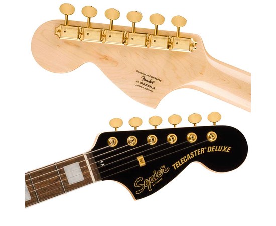 Электрогитара Squier Limited Edition Paranormal Troublemaker Telecaster® Deluxe Black, изображение 4