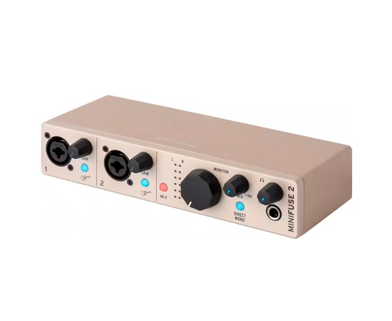 Аудиоинтерфейс Arturia MiniFuse 2 Champagne, изображение 2