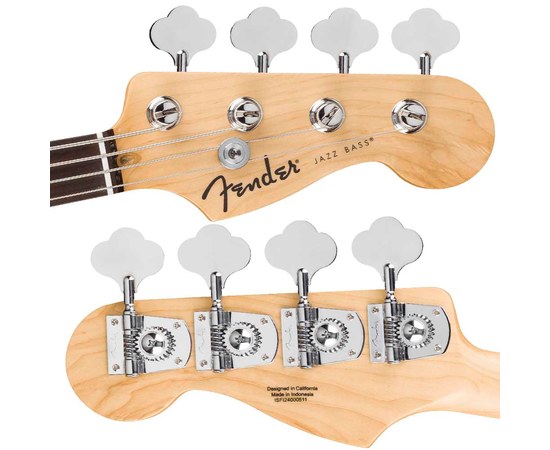 Бас-гитара Fender Standard Jazz Bass® 3-Color Sunburst, изображение 4