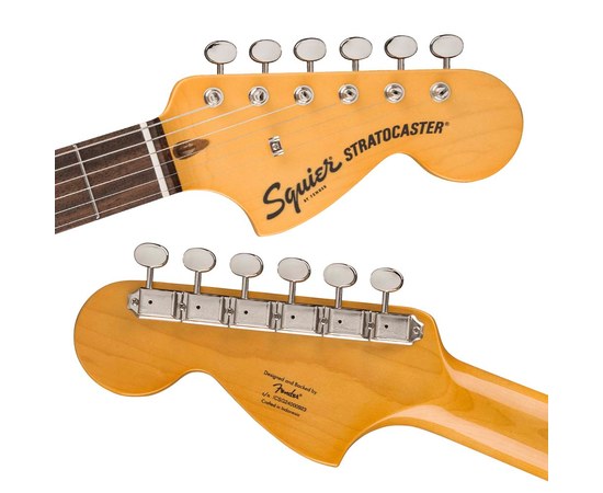 Электрогитара Squier Classic Vibe '70s Stratocaster® HT HSS Olympic White, изображение 4