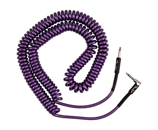 Инструментальный кабель Fender J Mascis Coil Cable 30' Purple, изображение 2