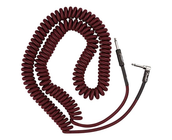 Инструментальный кабель Fender Professional Coil Cable 30' Red Tweed, изображение 2