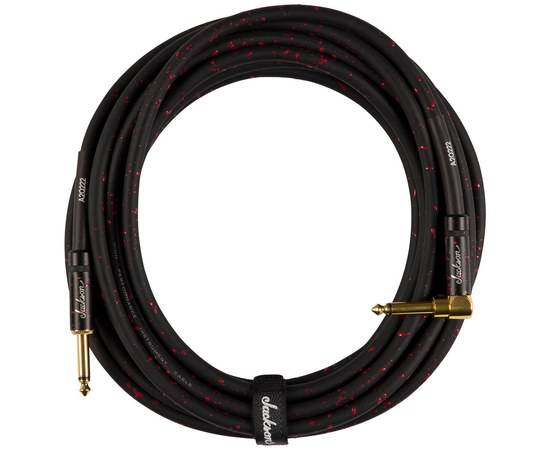 Инструментальный кабель Jackson® High Performance Black and Red 21.85', изображение 2