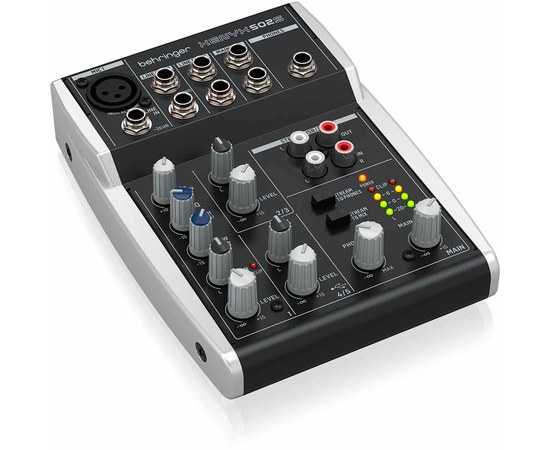 Микшерный пульт Behringer Xenyx 502S-EU, изображение 3