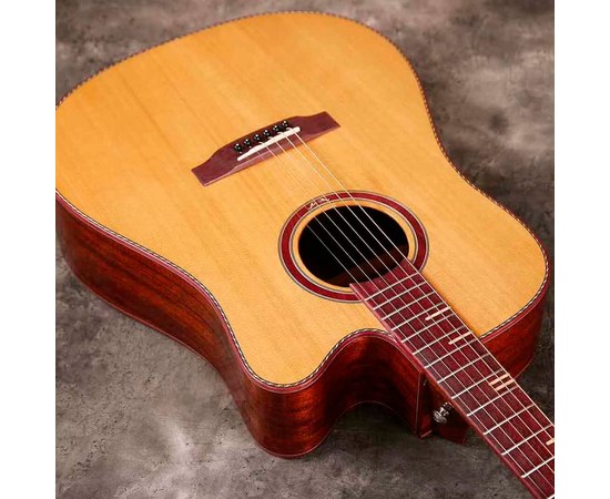 Акустическая гитара TYMA D-10C, изображение 10